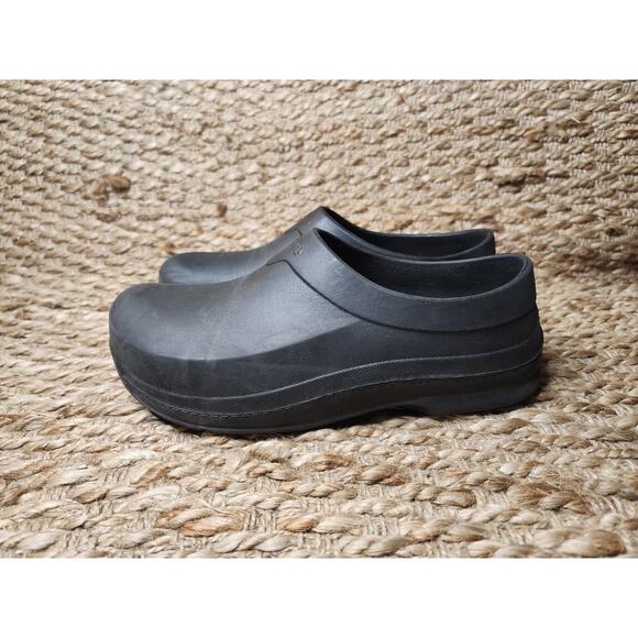 TredSafe Shoes Mens 7 Womens 9 Pepper Deluxe Slip Resistant Clog Black Workwear - Picture 1 of 11